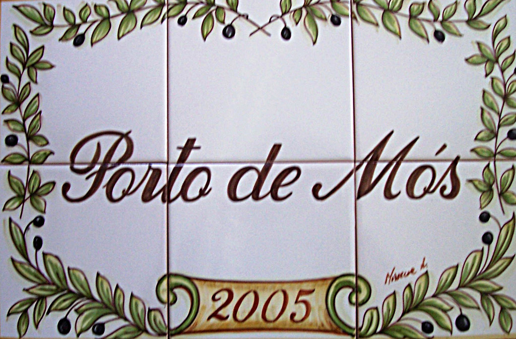 Portuguese Tile Nameplate